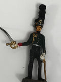Figurine militaire ancienne plomb officier sabre uniforme Empire napoléonien