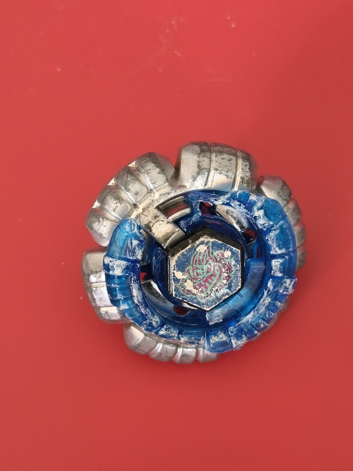 Toupie Beyblade vintage ancienne, rétro collection, jouet d'occasion rare