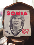 Vinyle 45 tours Patrick Juvet Sonia Barclay rétro vintage disque ancien