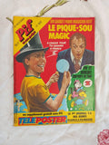Magazine Pif n°842 vintage années 80, Le Pique-Sou Magic, gadget, rétro