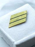 Insigne militaire Armée de l?air vintage losange doré ancien aviation