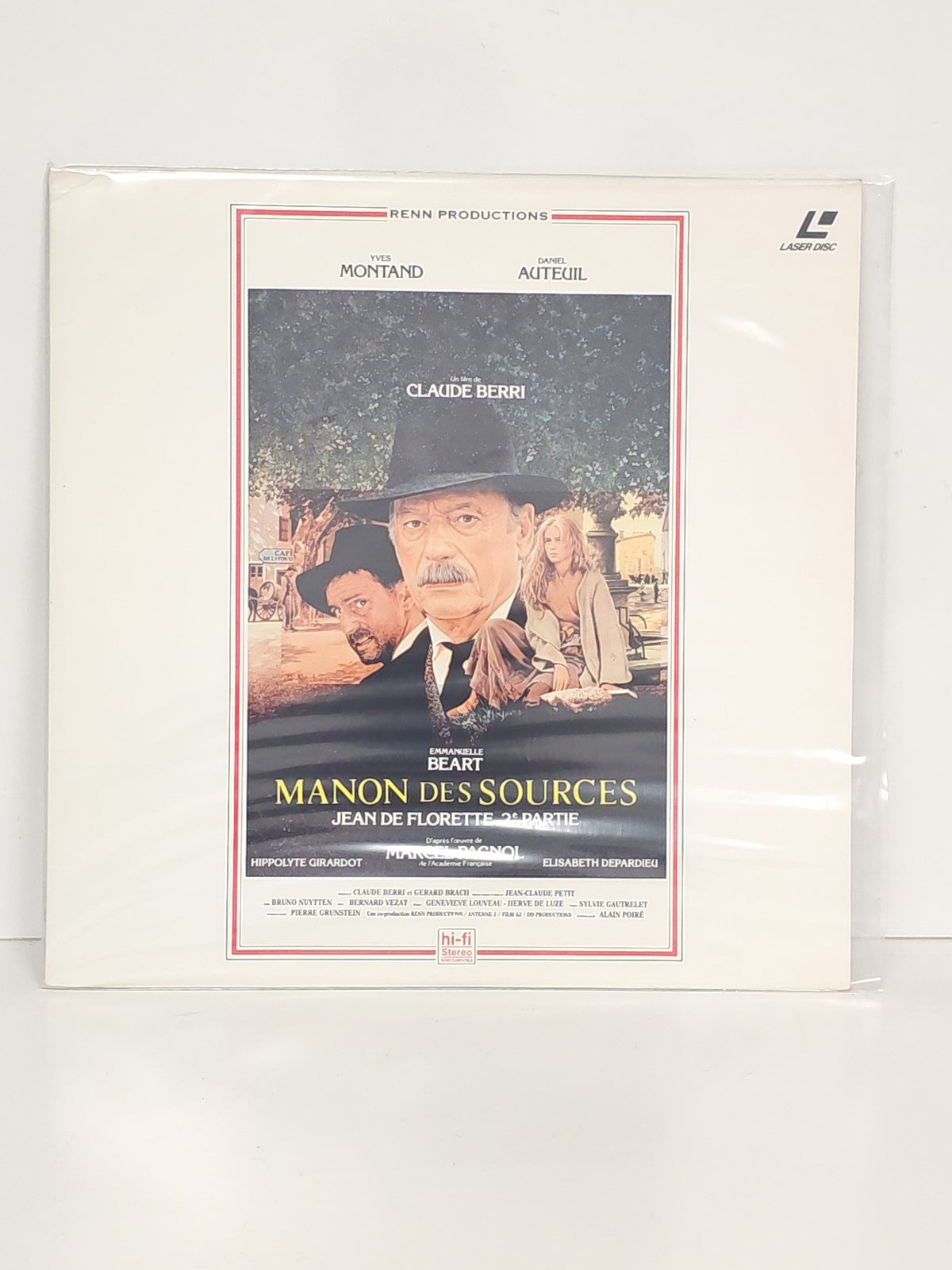 Laserdisc Manon des Sources film français édition originale support vidéo occasi