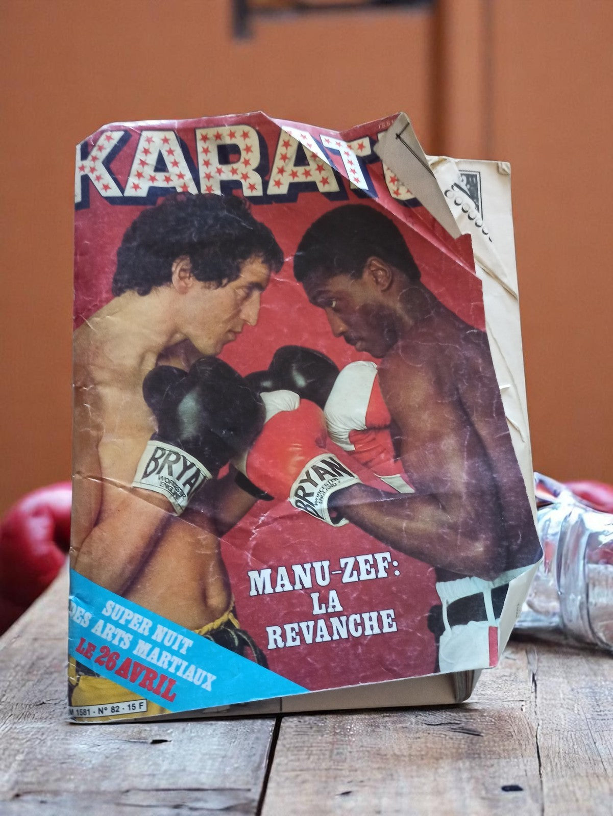 Magazine KARATE ancien n°62 Manu-Zef revanche arts martiaux vintage