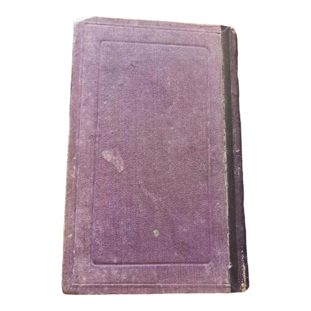 Livre relié 1868 Frère Arsène Margerie couverture violette dorure