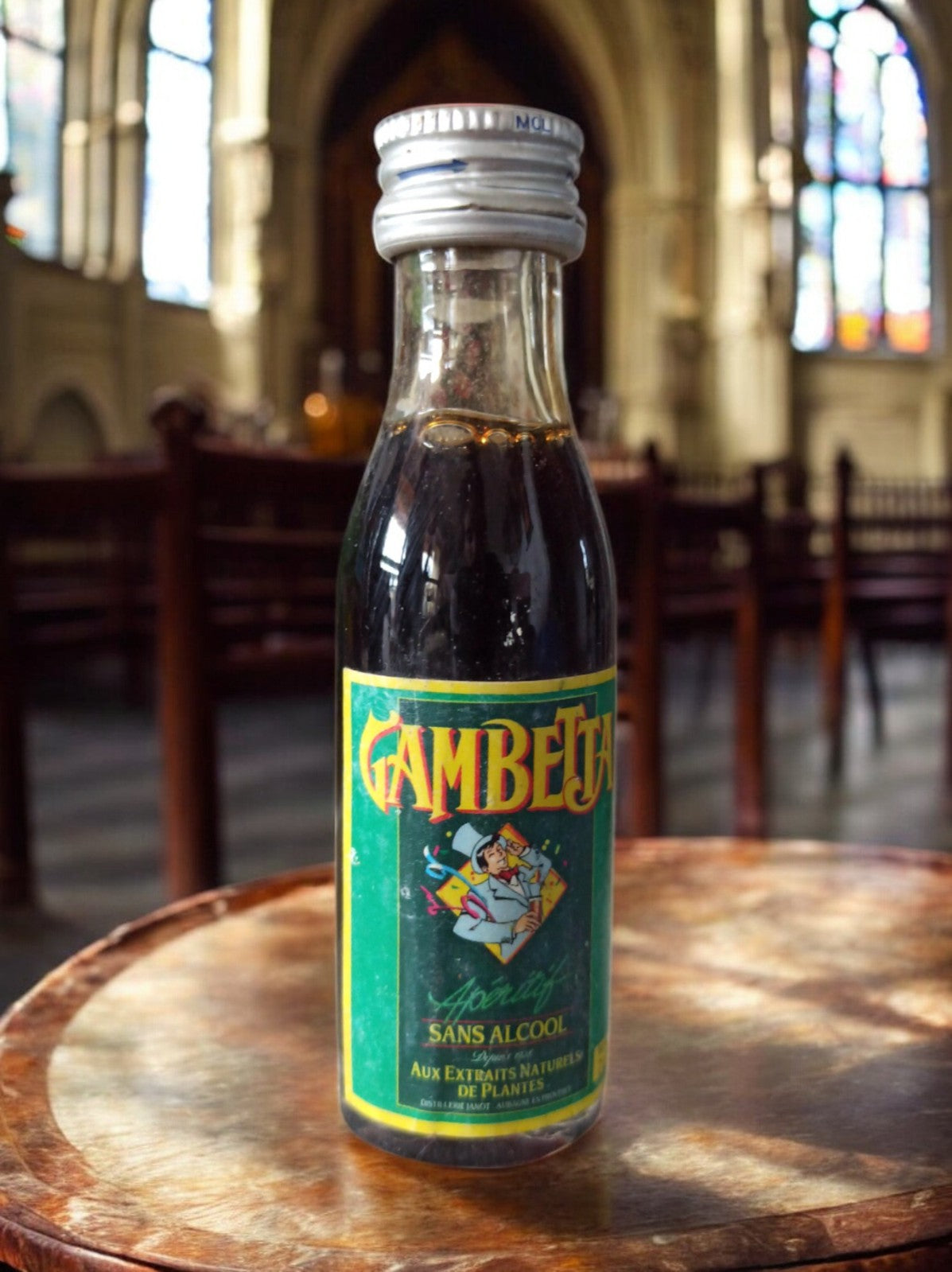 Mignonnette Gambetta vintage apéritif sans alcool édition limitée rare