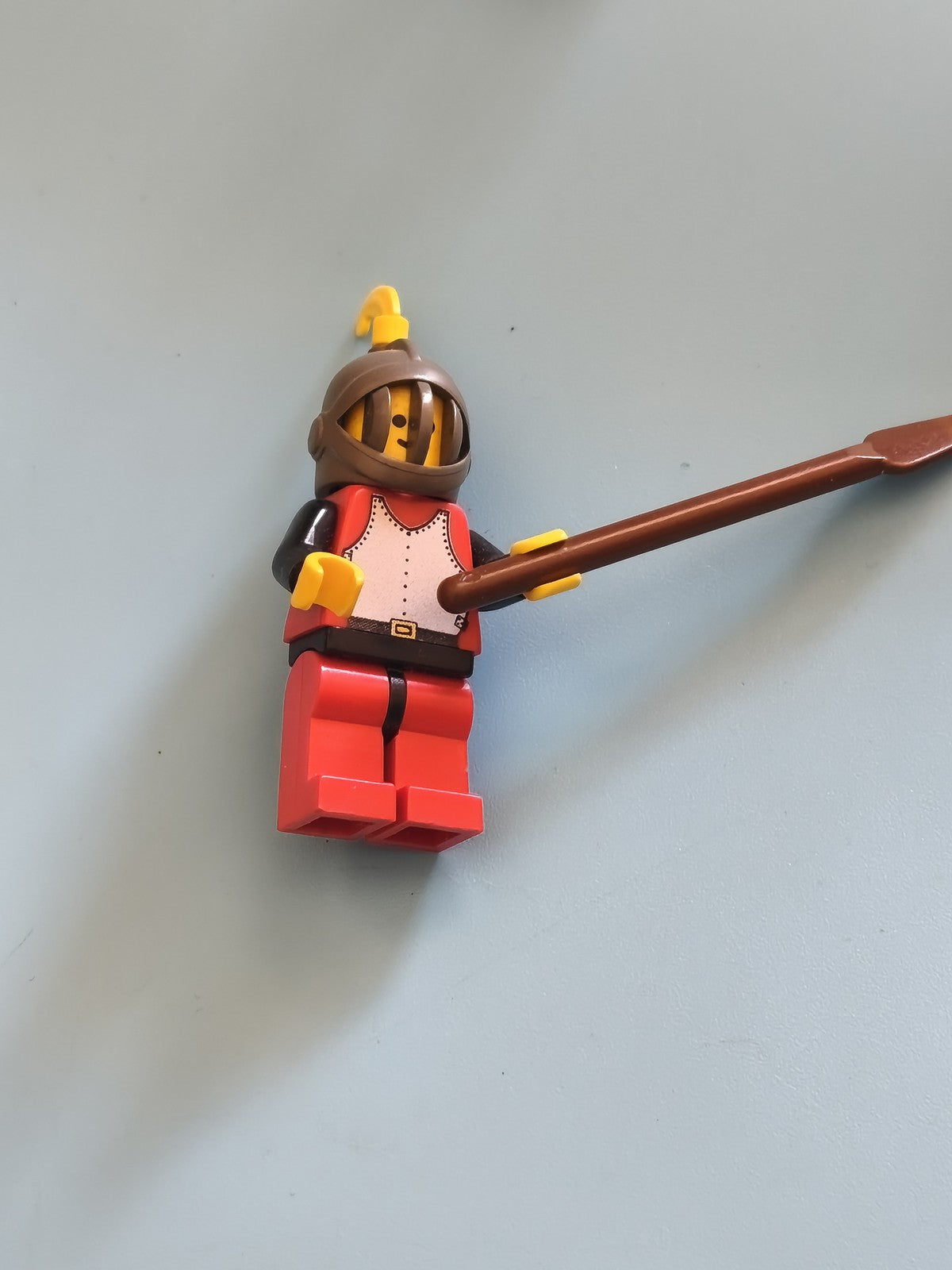 Figurine Lego Castle vintage ancien personnage médiéval rétro collection Lego