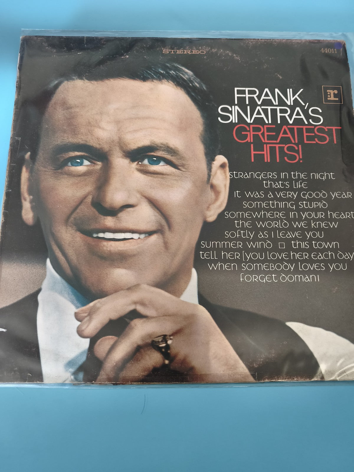 Vinyle 33T ancien Frank Sinatra rétro ? Disque vintage collection musique jazz