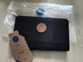 Portefeuille Cabaia noir étiquette neuve logo rond, wallet 21 cm, pochette zip