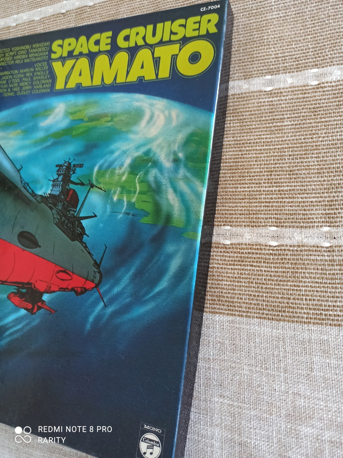 Coffret vinyle Space Cruiser Yamato + livre, jaquette illustrée, Academy