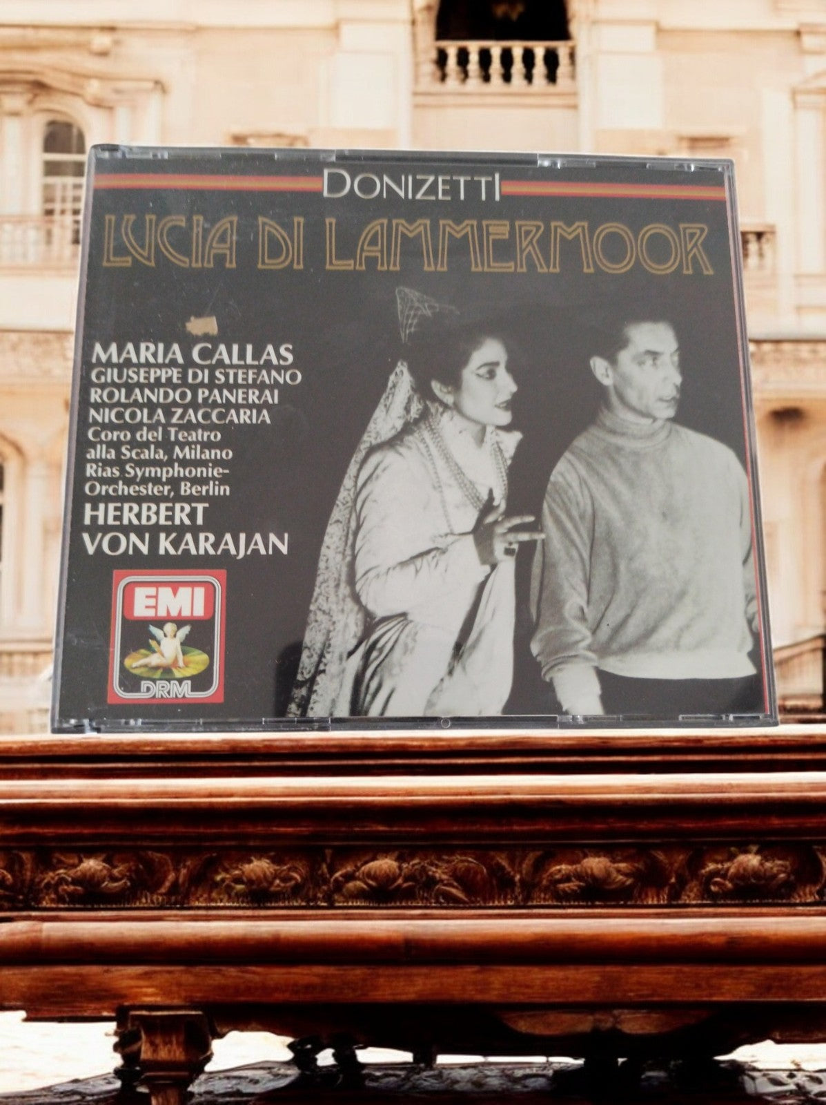 CD Donizetti Lucia di Lammermoor Maria Callas EMI opéra Herbert von Karajan