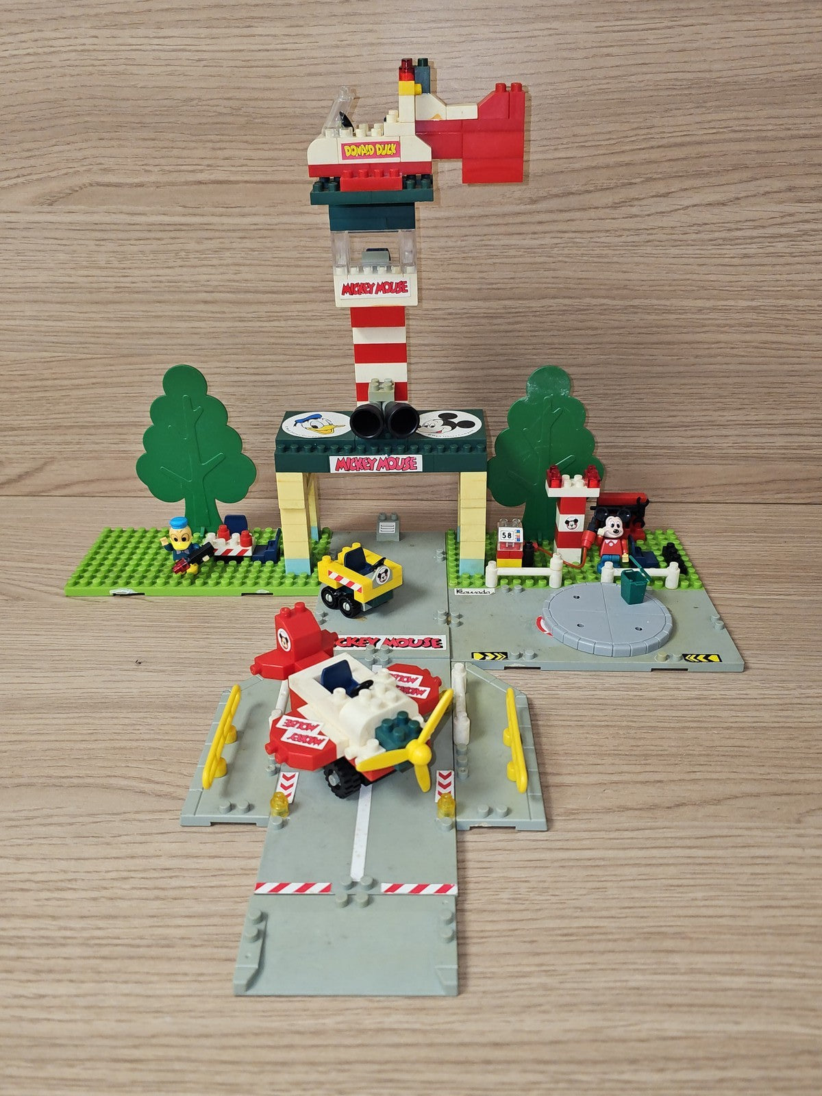 Jeu de construction ancien Disney Mickey années 1950 vintage rare collection