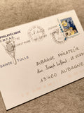 Lettre philatélique oblitérée 2009 Sainte-Tulle timbre La Poste thème jeunesse