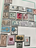 Timbres Espagne oblitérés thématiques historiques sport art lot philatélie