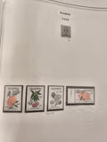 Timbres Maroc fruits agrumes poste taxe botanique philatélie