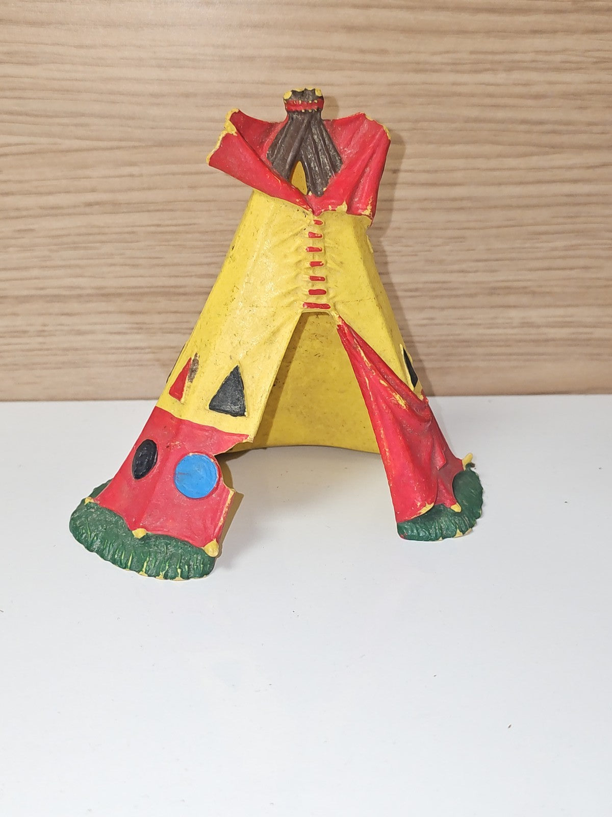 Figurine tipi Starlux décor amérindien miniature d'occasion jouet western