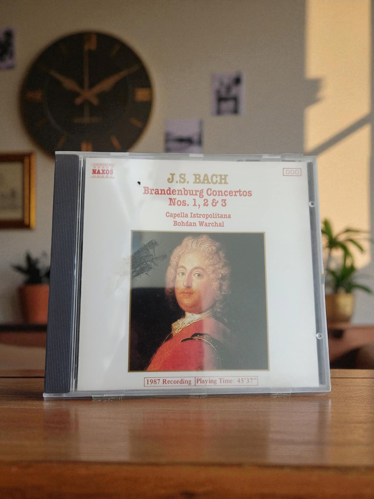 CD Vintage Musique Classique Bach - Édition Limitée