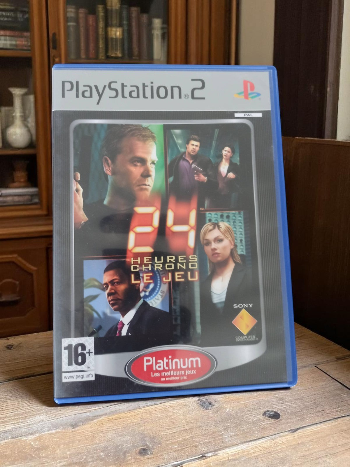 Jeu PS2 24 Heures Chrono Platinum complet PlayStation 2 Sony PAL
