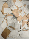 Lot ancien enveloppes triées timbres philatélie France Suisse Europe vrac