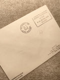 Lettre philatélique Festival de Cannes 1975 cachet Alpes-Maritimes philately (Re
