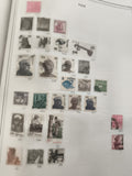 Timbres Inde oblitérés Gandhi Nehru animaux architecture philatélie Inde