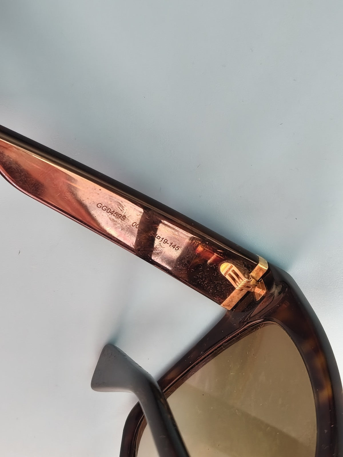 Lunettes de soleil Gucci GG0459S authentiques, modèle mixte élégant, occasion