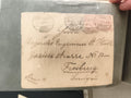 Lettre ancienne affranchie timbres Allemagne cachet 1882 philatélie Freiburg