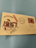 Ancienne enveloppe FDC Vietnam 1967 mariage illustrée timbre Saigon