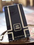Miniature parfum Avant l'Amour eau de parfum 4ml boîte noire dorée