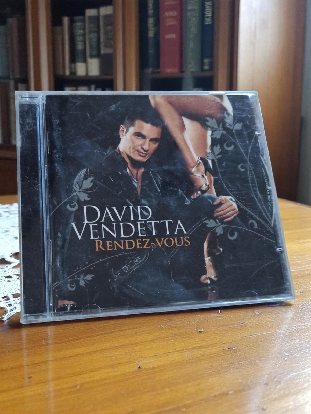 CD David Vendetta Rendez-vous édition collector années 2000 dance house