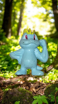 Figurine Pokémon Machoc 2005 PVC bleu vintage jouet rare R/LW
