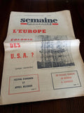 Ancien magazine Semaine Provence vintage rétro collection presse régionale