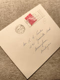 Lettre affranchie USA 1979 timbre 2c Cincinnati Ohio philatélie courrier vintage