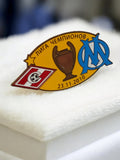 Pin's Olympique de Marseille Spartak Moscou Ligue des Champions 2010 vintage