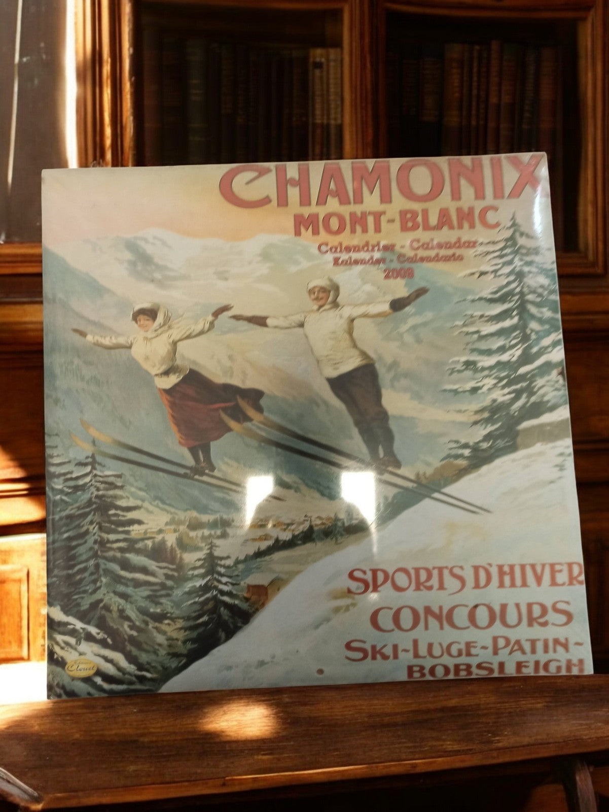 Calendrier Chamonix Mont-Blanc Clouet neuf sous blister édition limitée hiver