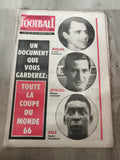Journal ancien France Football 1966 Coupe du Monde Pelé Muller Artelesa vintage