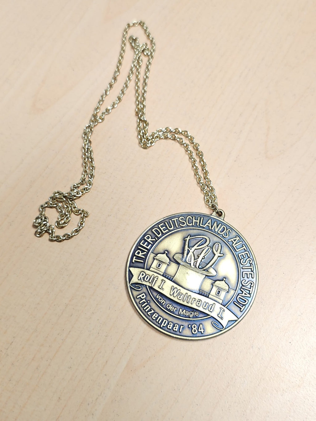 Médaille ancienne Trier 1984, ville la plus ancienne d?Allemagne, vintage collec