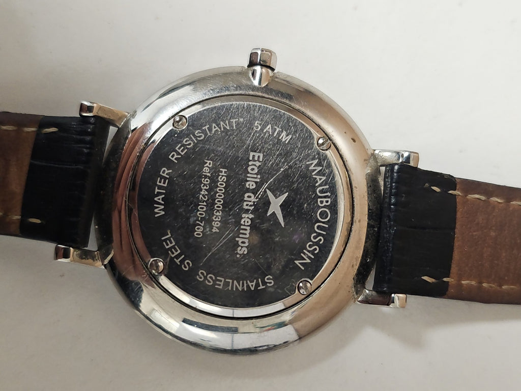 Montre femme Mauboussin Étoile du Temps élégante, montre-bracelet occasion