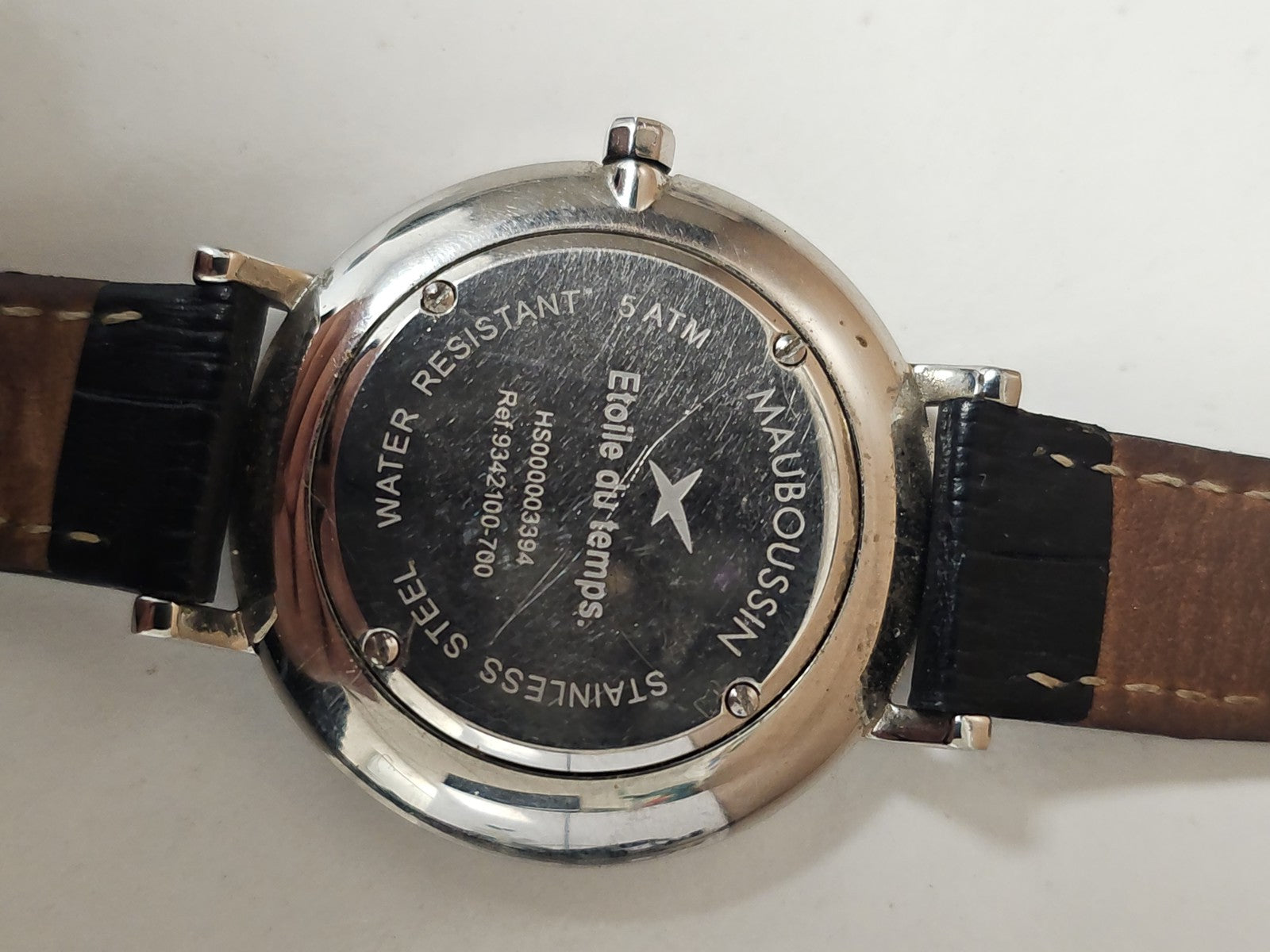 Montre femme Mauboussin Étoile du Temps élégante, montre-bracelet occasion