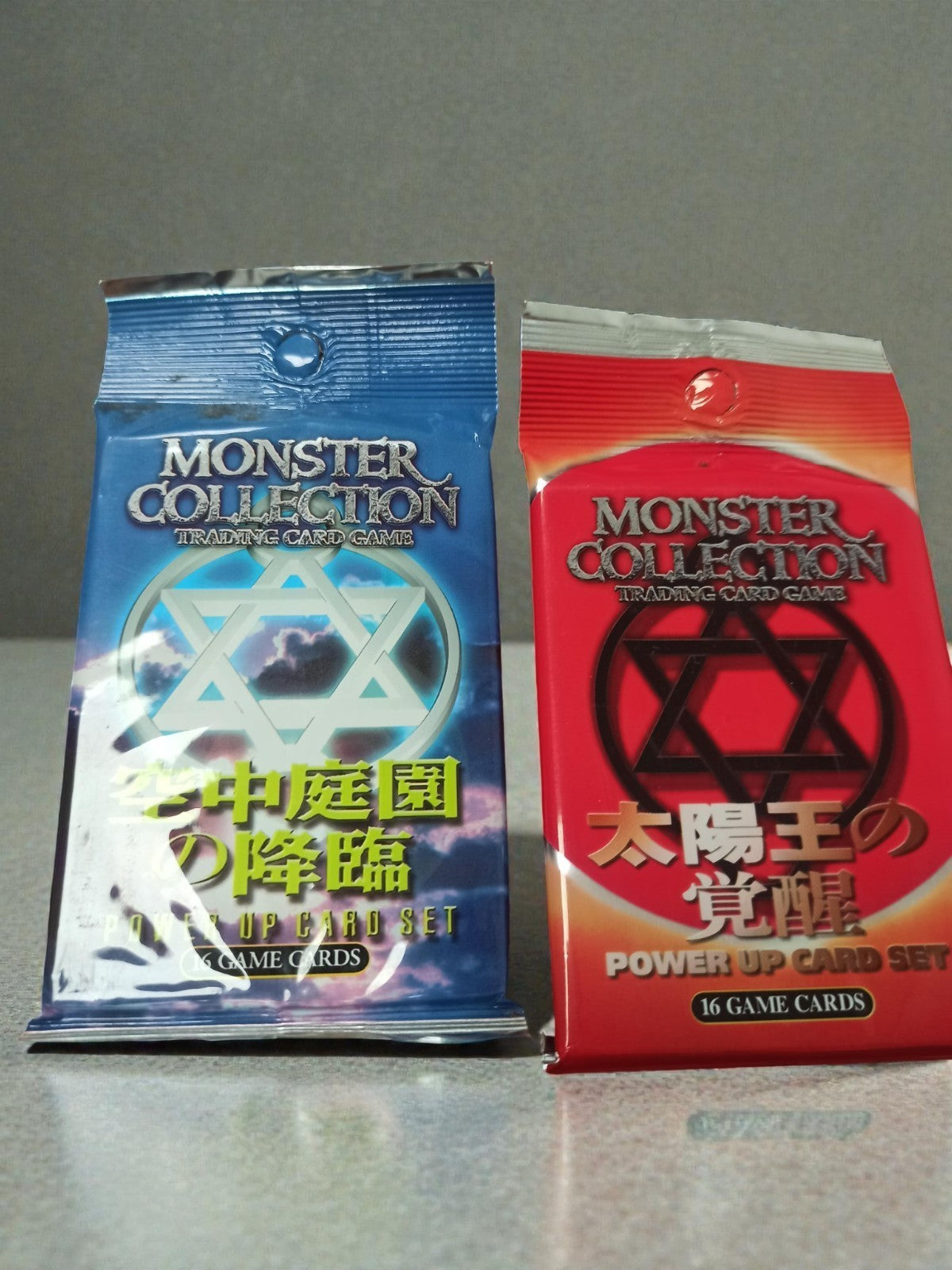 Boosters Monster Collection TCG neufs japonais set rare trading cards