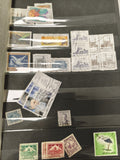 Lot anciens timbres oblitérés Irak, architecture, personnages, collection vintag