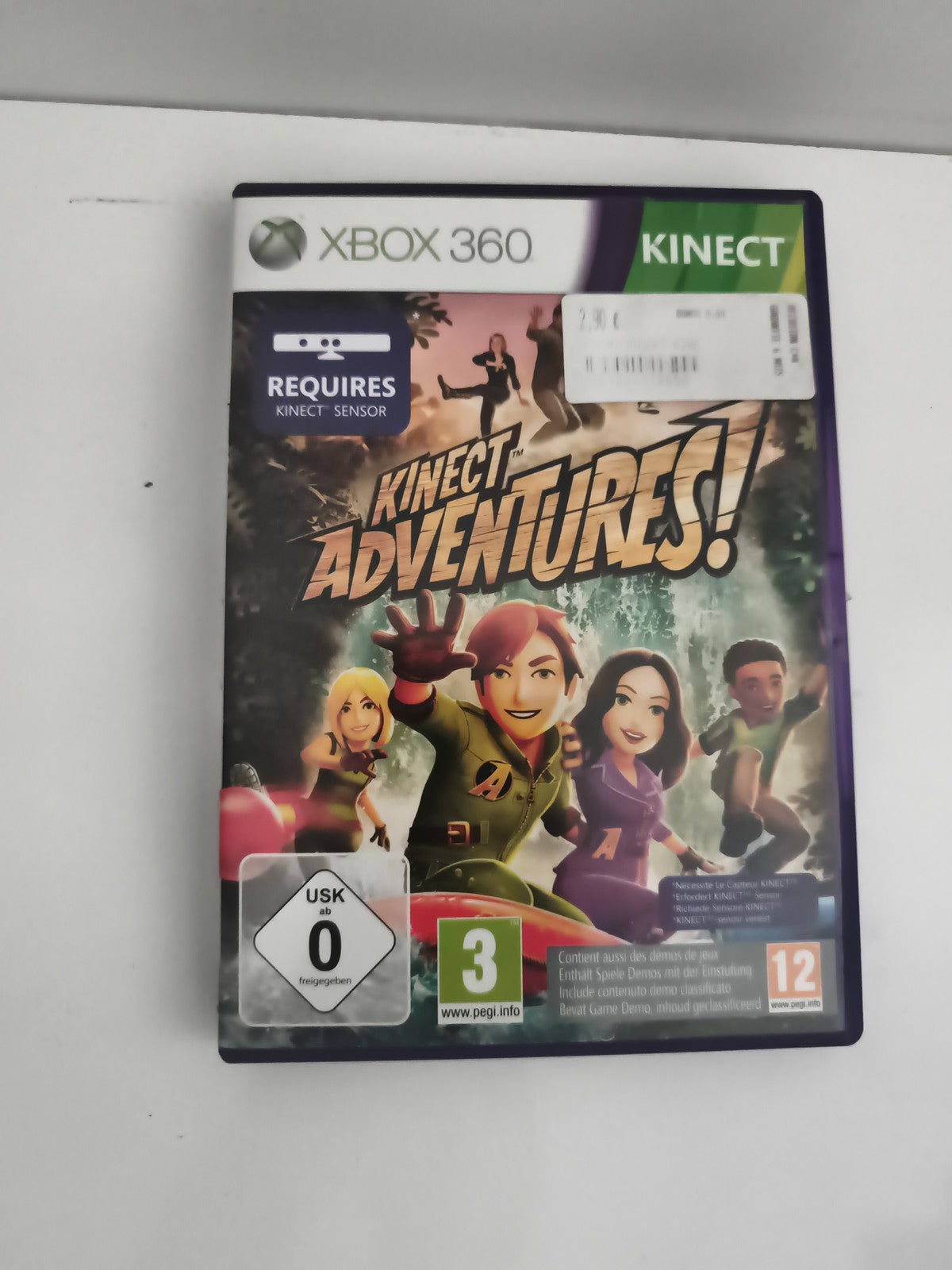 Jeu Xbox 360 Kinect Adventures! original Microsoft PAL