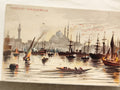 Carte postale ancienne Chocolat d'Aiguebelle Constantinople Istanbul illustratio