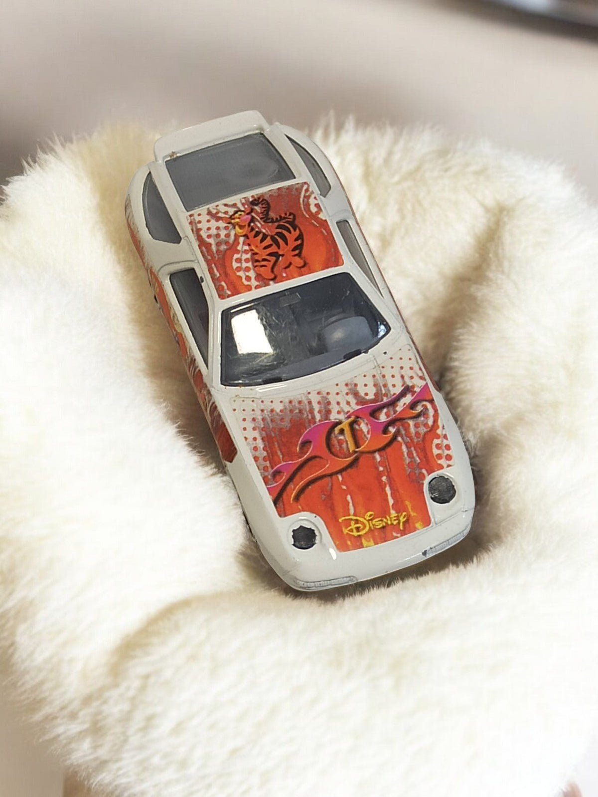 Véhicule miniature Disney vintage Tigrou, voiture rétro décorée d'occasion