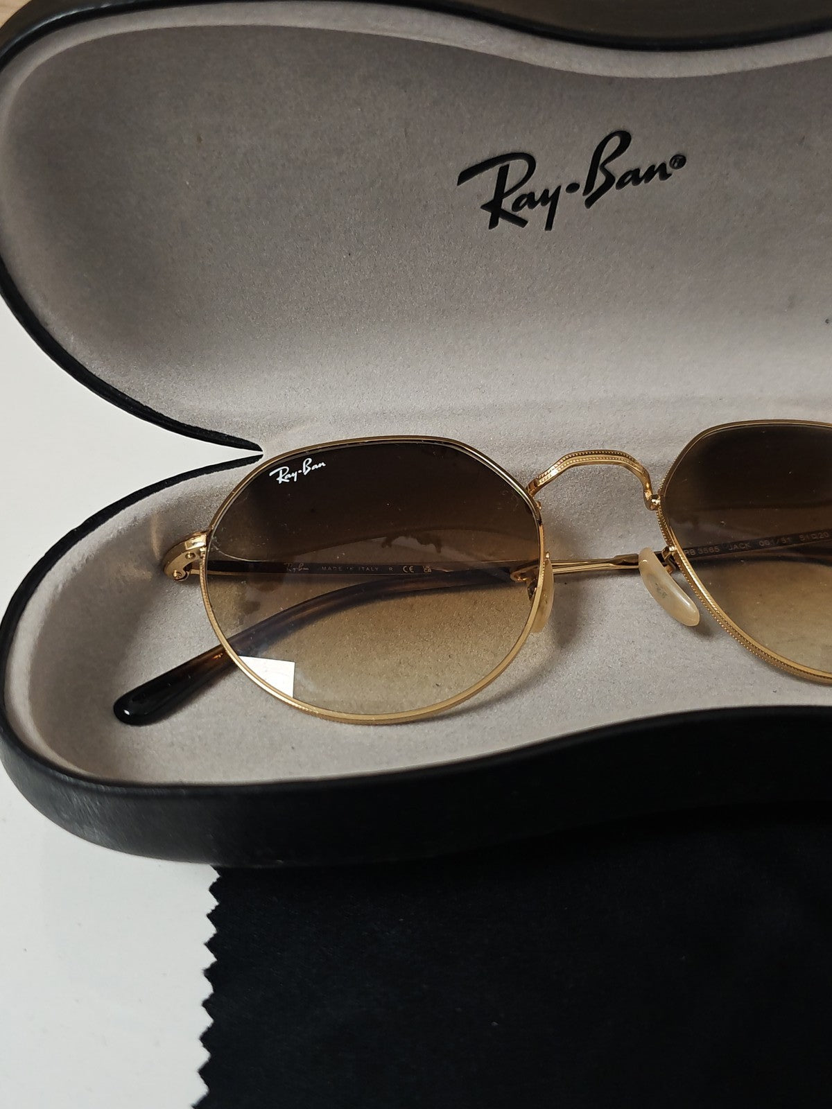 Lunettes de soleil Ray-Ban RB3565 homme/femme, monture classique, occasion