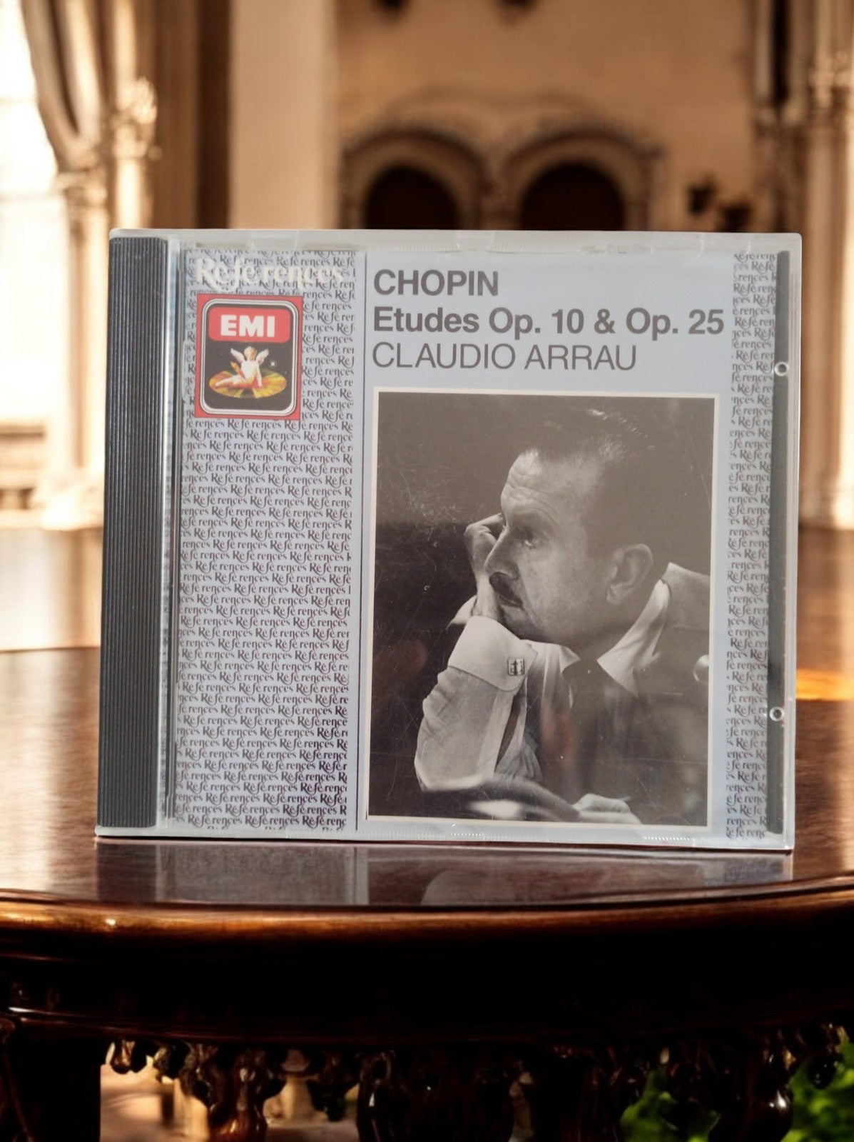 CD Chopin Études Op.10 & 25 Arrau EMI Ref Référence classique vintage