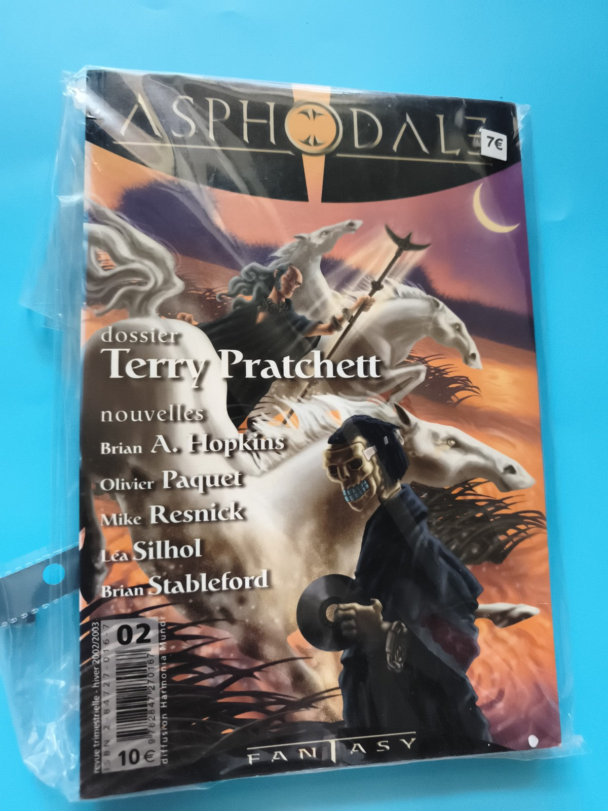 Livre magazine Asphodale n°2 Fantasy Terry Pratchett hiver 2002 2003