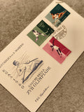 FDC San Marino Rome 1960 Olympiade timbres oblitérés sports JO (Ref 27)