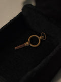 Clé ancienne pour montre à gousset, accessoire horlogerie vintage rétro