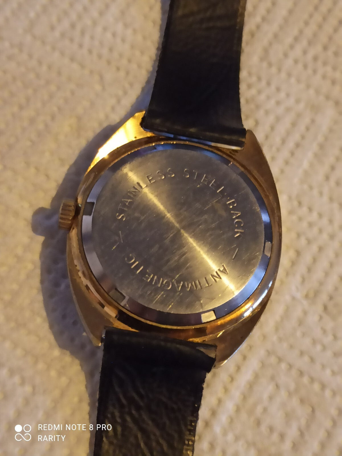 Montre mécanique Albion 15 rubis cadran chiffres romains antimagnetic