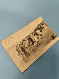 Ancienne carte postale animée Malo-les-Bains enfants plage vintage collection